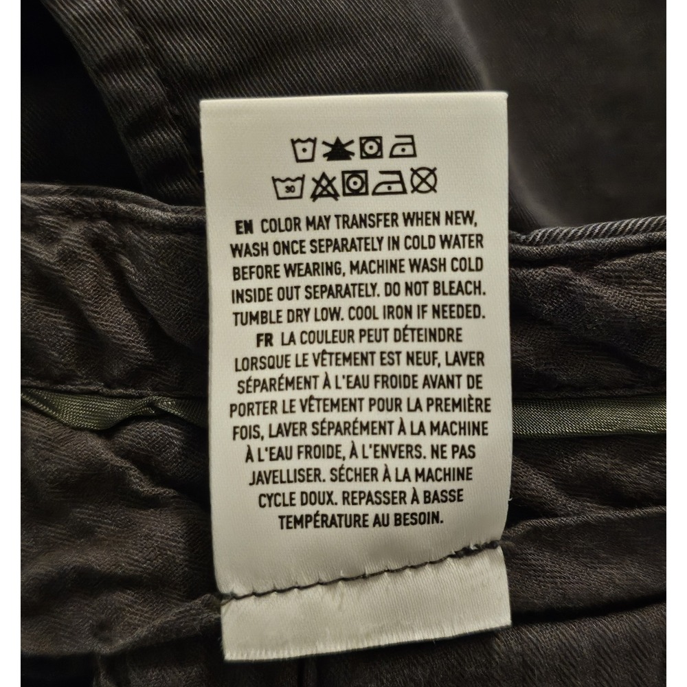 Todd Snyder Slim Fit Cotton 30x32 Grey Flat Measures 28" Inseam Chino Pants - Picture 5 of 5